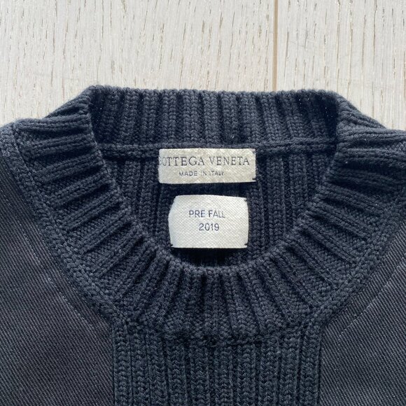 Bottega Veneta - Black Sweater Army work patch - Picture 4 of 5